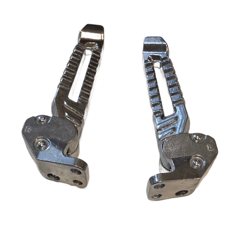 Crown Left and right aluminum pedals