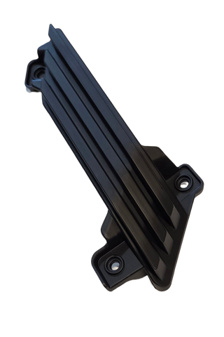 Crown Matte Black Right fork guard decorative piece