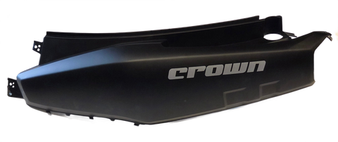 Crown Matte Black Left decorative panel