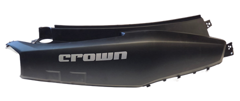 Crown Matte Black Right decorative panel