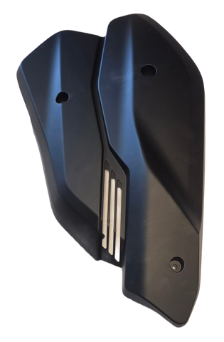 Crown Matte Warrior Grey Left fork guard plate