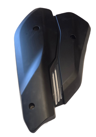 Crown Matte Warrior Grey Right fork guard plate