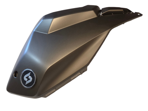 Crown Matte Warrior Grey Front upper left protective panel