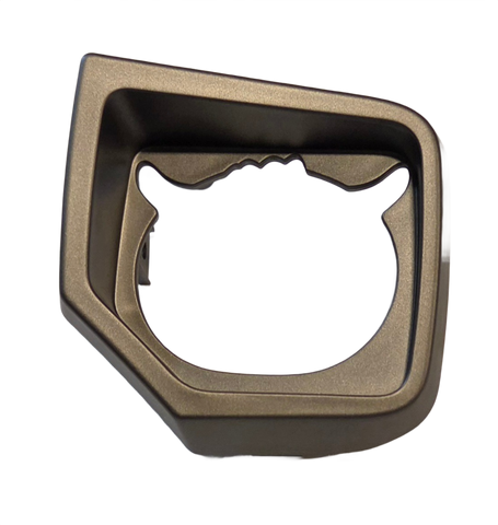 Crown Matte Warrior Grey Front lower left protective panel decoration