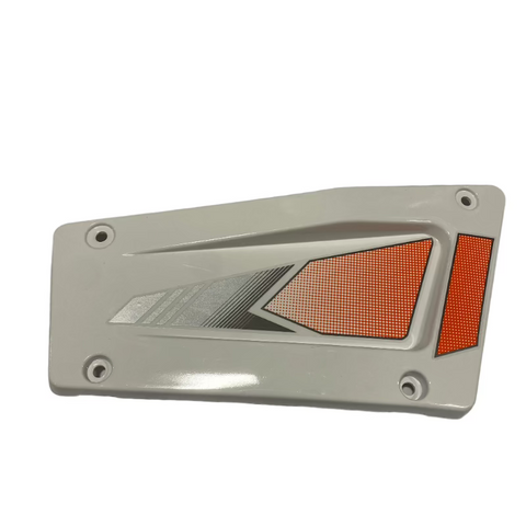 GT125 2024 Red Front left cover