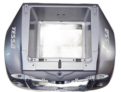 Tessa Rear body plastic Silver