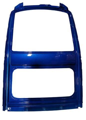 Blue roof frame