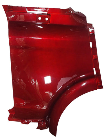 Red Front Mirror Panel Left