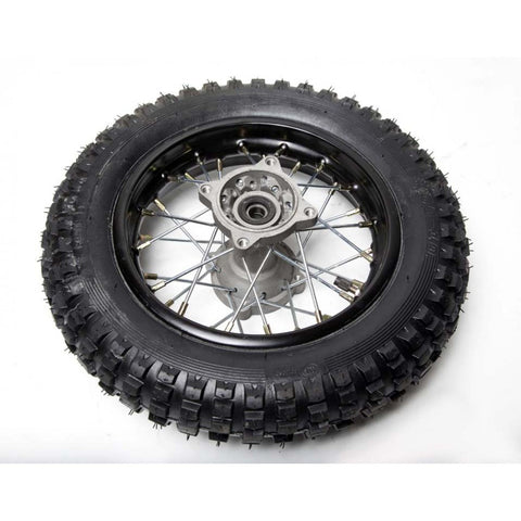 X21D 3.00-10 Tire & Black Wheel